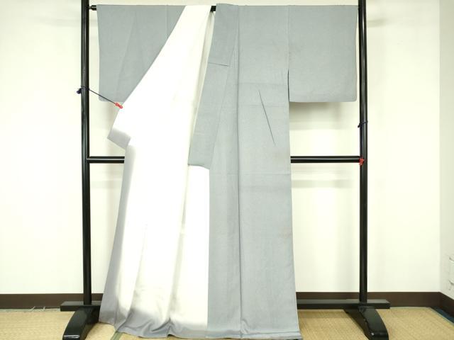 平和屋着物●重要無形文化財　人間国宝　中村勇二郎　江戸小紋　心技体　ロング丈　正絹　逸品　DABF3634op