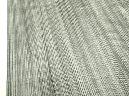 平和屋着物▽上質な紬　単衣　間道　正絹　逸品　DABF3667op