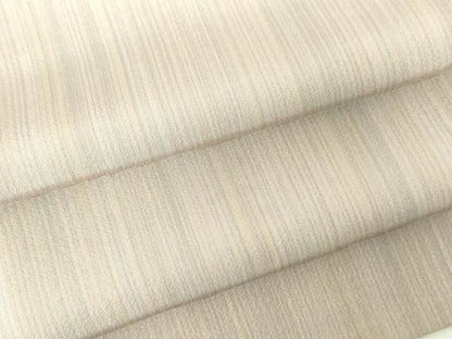 平和屋着物▽上質な小紋　単衣　縞　正絹　逸品　DABF3674op