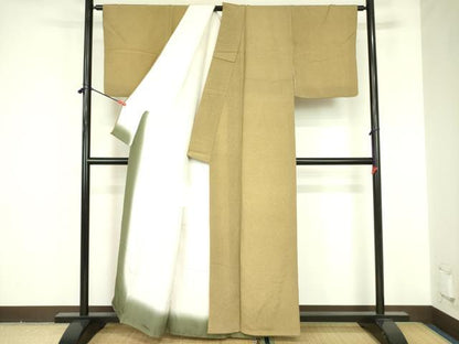 平和屋着物●江戸小紋　鮫小紋柄　正絹　逸品　DABF3676op