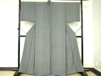平和屋着物●江戸小紋　鮫小紋柄　正絹　逸品　DABF3694op