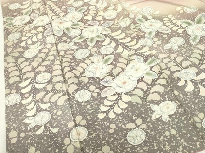 平和屋着物●訪問着　作家物　絞り　辻が花　暈し染め　正絹　逸品　DABF3704op
