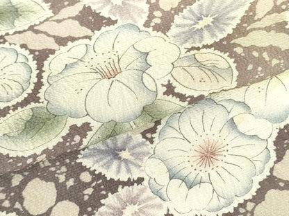 平和屋着物●訪問着　作家物　絞り　辻が花　暈し染め　正絹　逸品　DABF3704op