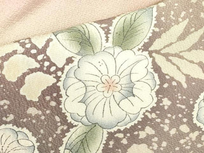 平和屋着物●訪問着　作家物　絞り　辻が花　暈し染め　正絹　逸品　DABF3704op