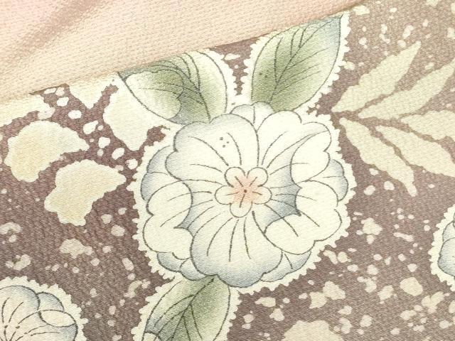 平和屋着物●訪問着　作家物　絞り　辻が花　暈し染め　正絹　逸品　DABF3704op