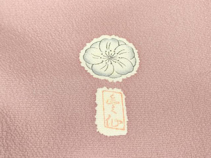 平和屋着物●訪問着　作家物　絞り　辻が花　暈し染め　正絹　逸品　DABF3704op