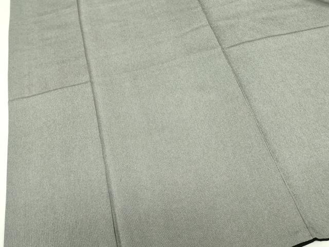平和屋着物●江戸小紋　彫士：住田双光　染士：西宮伊智郎　万筋　蝋色×白練色　正絹　逸品　DABF3716op