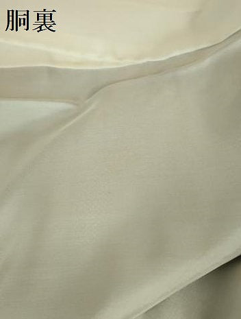 平和屋着物●本場大島紬　7マルキ　麻の葉格子花文　正絹　逸品　未使用　DABF3721op
