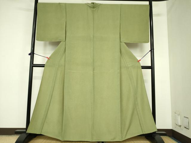 平和屋着物▽江戸小紋　単衣　鮫小紋柄　正絹　逸品　DABF3790op