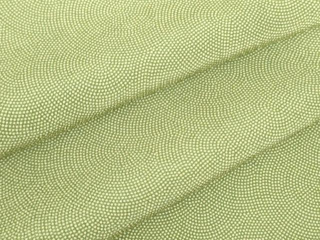 平和屋着物▽江戸小紋　単衣　鮫小紋柄　正絹　逸品　DABF3790op