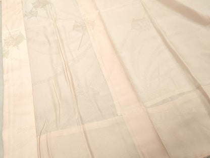 平和屋着物■長襦袢 無双仕立て 糸巻文 暈し染め 正絹 逸品 DABF4014cd