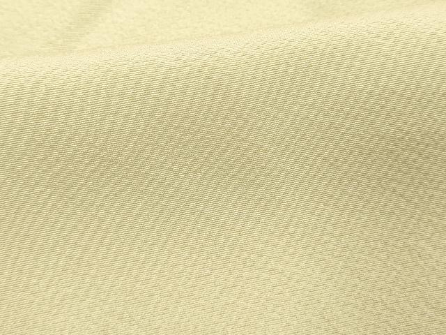 平和屋着物■上質な色無地 鳥の子色 正絹 逸品 DABF4021cd