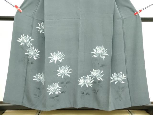 平和屋着物■訪問着　ろうけつ染め　乱菊　正絹　逸品　DABF4034cd