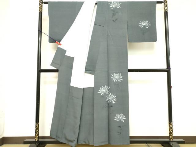平和屋着物■訪問着　ろうけつ染め　乱菊　正絹　逸品　DABF4034cd