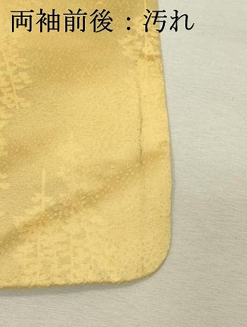 平和屋着物■上質な小紋　草花文　暈し染め　正絹　逸品　DABF4036cd