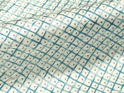 平和屋着物■上質な小紋 鹿の子文 正絹 逸品 DABF4062cd
