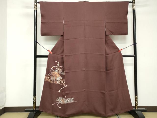 平和屋着物■中国三大刺繍 相良刺繍 総刺繍 色留訪問着 花鳥吉祥文 正絹 逸品 DABF4065cd