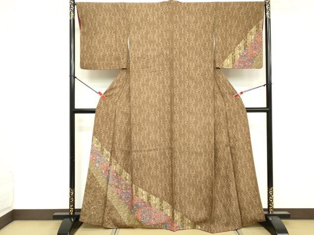 平和屋着物■訪問着 吉祥花文 正絹 逸品 DABF4066cd