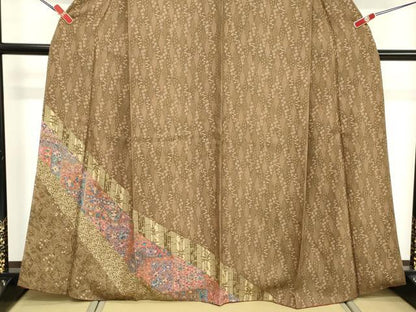 平和屋着物■訪問着 吉祥花文 正絹 逸品 DABF4066cd