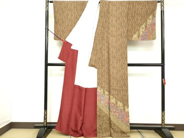 平和屋着物■訪問着 吉祥花文 正絹 逸品 DABF4066cd