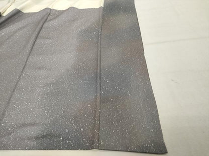平和屋着物■訪問着 作家物 手描き 草花文 金銀彩 正絹 逸品 DABF4075cd