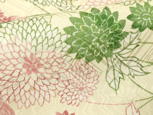 平和屋着物■上質な小紋 舞花文 正絹 逸品 DABF4096cd