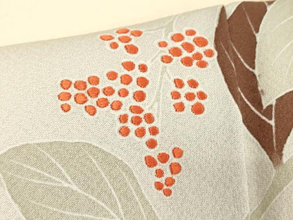 平和屋着物■訪問着 刺繍 南天文 暈し染め 正絹 逸品 DABF4098cd