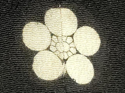 平和屋着物■豪華黒留袖 駒刺繍 草花文 金彩 正絹 逸品 DABF4109cd