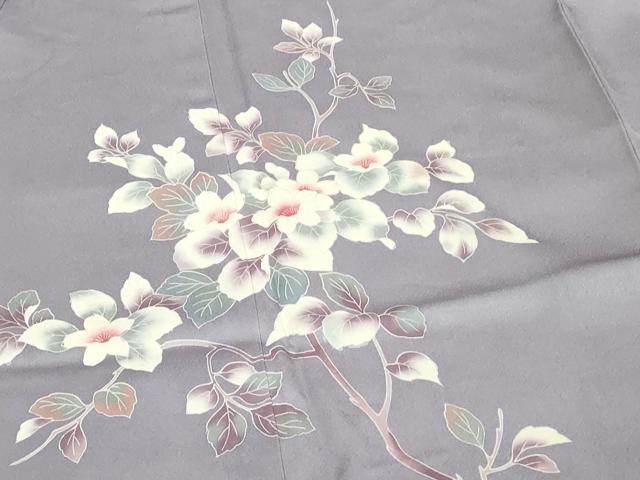平和屋着物■訪問着 刺繍 枝花文 正絹 逸品 DABF4113cd
