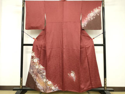 平和屋着物■訪問着 絞り 辻が花 暈し染め 金彩 正絹 逸品 DABF4133cd
