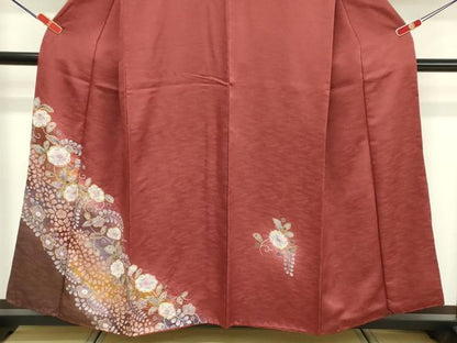 平和屋着物■訪問着 絞り 辻が花 暈し染め 金彩 正絹 逸品 DABF4133cd