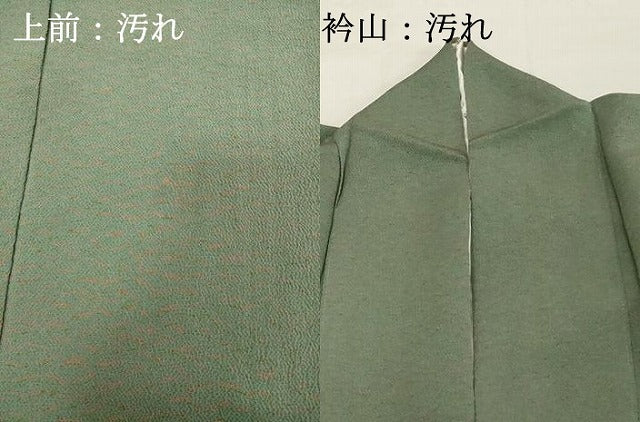 平和屋着物■上質な小紋 こぼれ松葉文 正絹 逸品 DABF4147cd