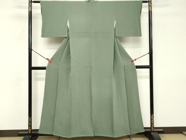 平和屋着物■上質な小紋 こぼれ松葉文 正絹 逸品 DABF4147cd