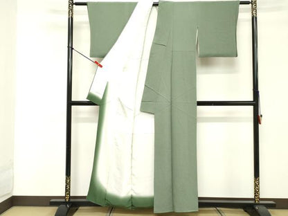 平和屋着物■上質な小紋 こぼれ松葉文 正絹 逸品 DABF4147cd