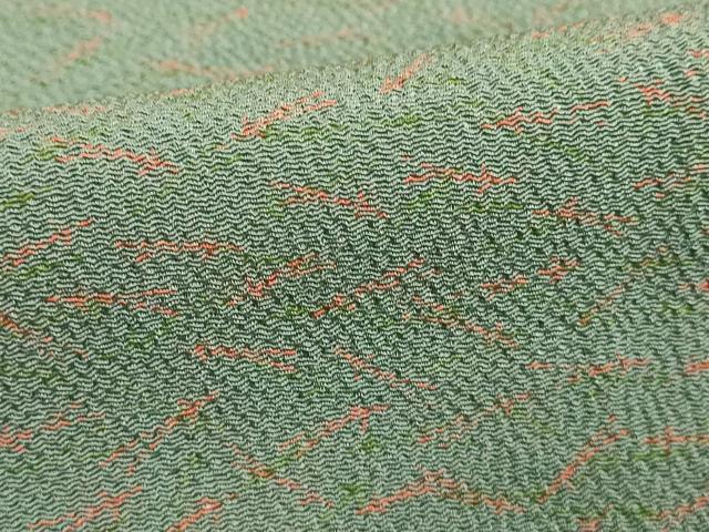 平和屋着物■上質な小紋 こぼれ松葉文 正絹 逸品 DABF4147cd