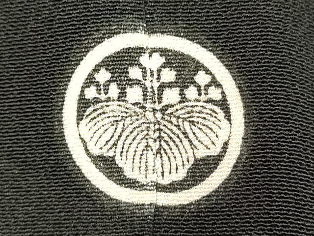 平和屋着物■豪華黒留袖　作家物　駒刺繍　花松文　金彩　正絹　逸品　DABF4163cd