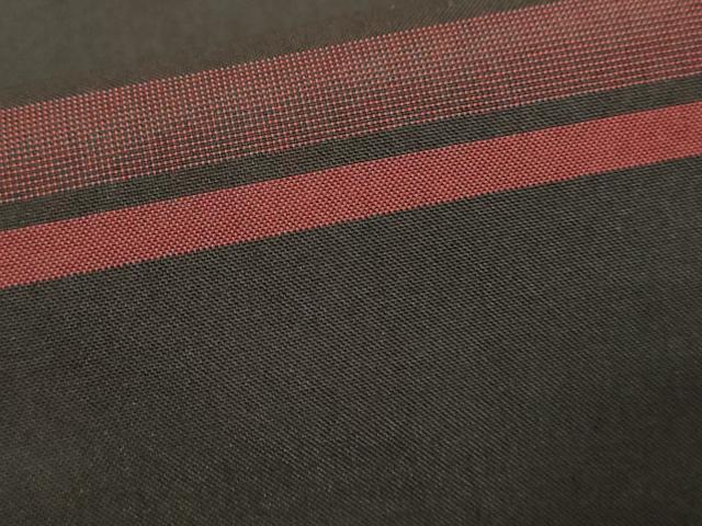 平和屋着物■本場縞大島紬　横段文　正絹　逸品　DABF4170cd