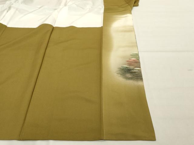 平和屋着物■豪華色留袖 作家物 風景文 暈し染め 金彩 正絹 逸品 DABF4200cd