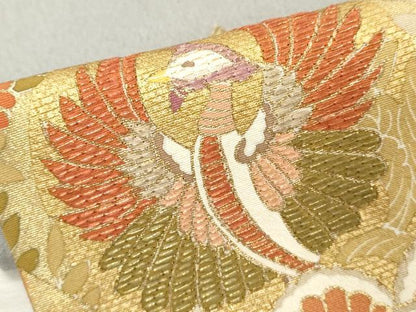 平和屋着物■豪華色留袖 花鳥文 金彩 正絹 逸品 DABF4211cd