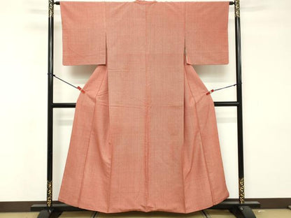 平和屋着物■上質な紬 間道 正絹 逸品 DABF4242cd