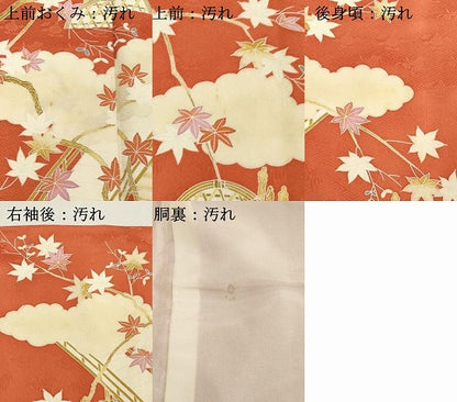 平和屋着物■訪問着 渡橋花文 金彩 正絹 逸品 DABF4243cd