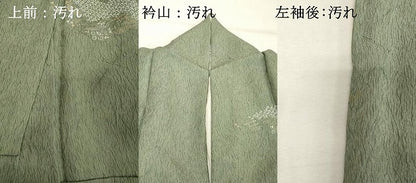 平和屋着物■訪問着　絞り　刺繍　道長花文　金銀彩　正絹　逸品　DABF4256cd