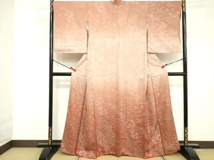 平和屋着物■訪問着 花鳥文 正絹 逸品 DABF4265cd