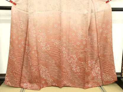 平和屋着物■訪問着 花鳥文 正絹 逸品 DABF4265cd