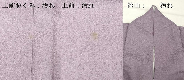 平和屋着物■上質な色無地 鳩羽色 正絹 逸品 DABF4276cd