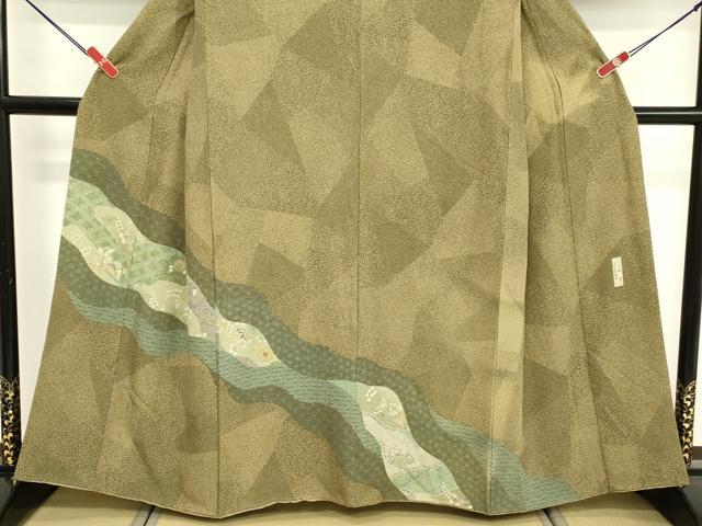 平和屋着物■訪問着　作家物　辻が花　正絹　逸品　DABF4305cd