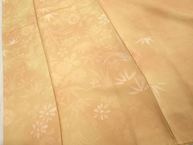 平和屋着物■上質な小紋　地紋起こし　舞花文　暈し染め　正絹　逸品　DABF4314cd