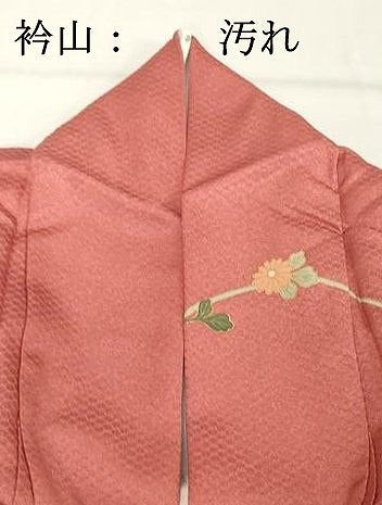 平和屋着物■訪問着　枝花文　暈し染め　金彩　正絹　逸品　DABF4317cd