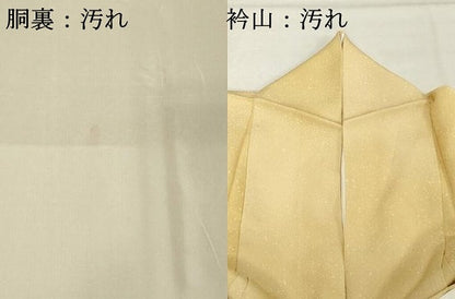 平和屋着物■訪問着　重ね山風景文　暈し染め　正絹　逸品　DABF4326cd