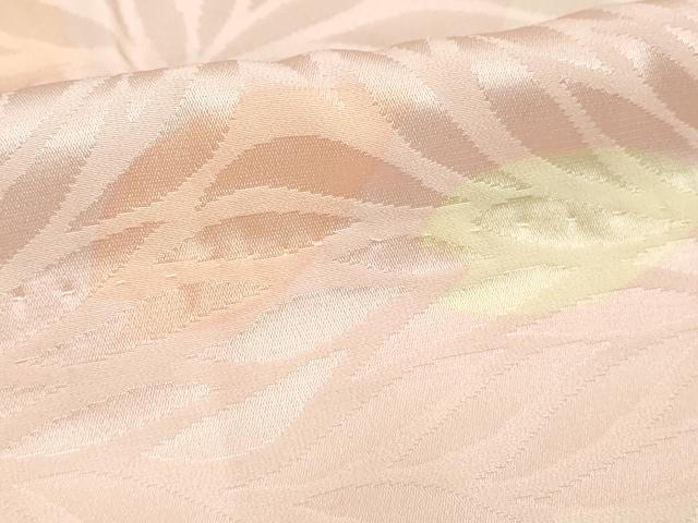 平和屋着物■長襦袢　無双仕立て　舞桜文　正絹　逸品　DABF4371cd
